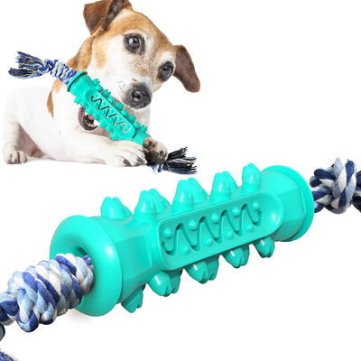 Nicht giftige Gummikauen-Spielwaren für Zahnenwelpen 15-30 lbs Hund, der Mundpflege verbessert