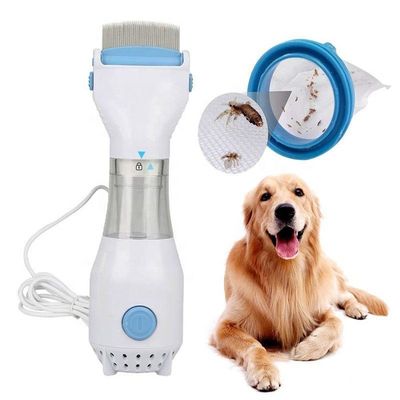Cat Dog Electric Flea Remover-Kamm-Haustier-Floh-Laus-Reiniger und Pflegenkamm