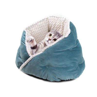 Plüsch-warmes Weiche Cat Dog Bed Washable Pets betten tiefer Schlaf-Katzen, die Hunde aushöhlen