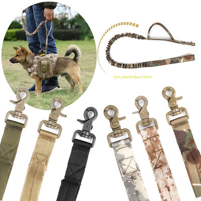 Taktische Federelement-Nylonseil-Hundeleinen-einziehbare Hundetrainings-Leinen