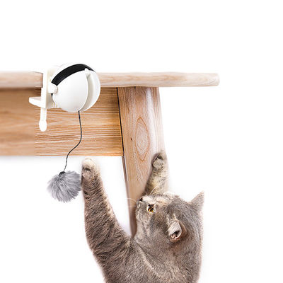 Wechselwirkender elektronischer Selbstaufzug-Ball Cat Pet Toys Funny Stick Cat Teaser Toy