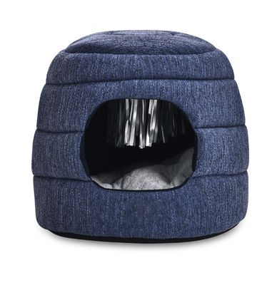 2 in 1 faltbaren Fördermaschinen Cat Bed Sustainable Breathable Animals Cat Tent House Cat Cave