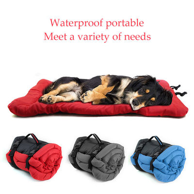 Faltbares tragbares Doppeltes versah abkühlendes Hundeauto Seat Mat Waterproof mit Seiten