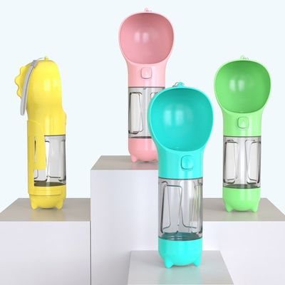 Plastikhunde im Freien reisen Wasser-Flasche 300ML