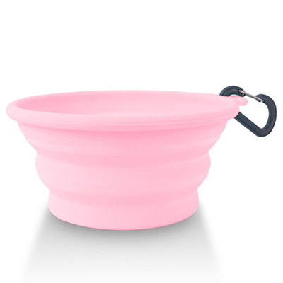Silikon-Reise-Wasser-Schüssel im Freien für Hunde-Cat Dog Food And Water-Schüssel