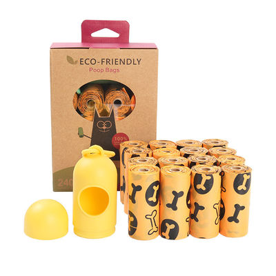 Sackt biologisch abbaubares Heck des Hund100 16 Rolls BSCI mit Zufuhr-Erdbewerteten Hundeheck-Taschen ein