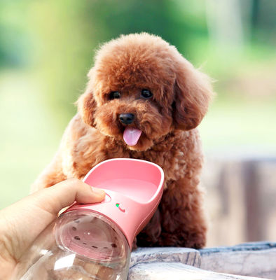 Schalen-tragbare faltbare Hundewasser-Flasche des Getränk-12-20OZ für das Gehen