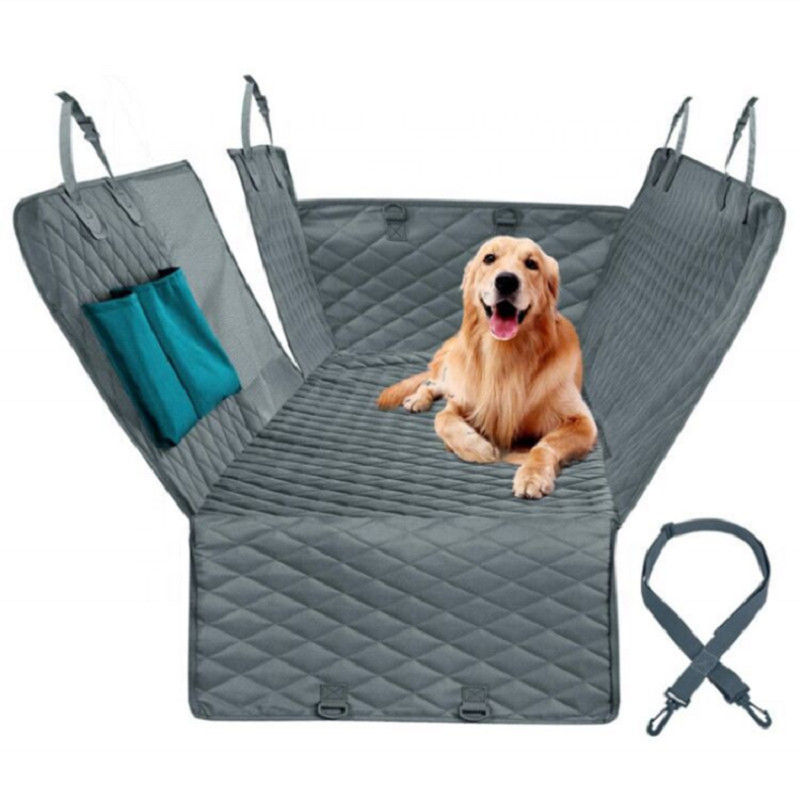 Hängematten-Hundeauto-Rücksitz-Abdeckung imprägniern rutschfestes 147cm mit Speichertaschen