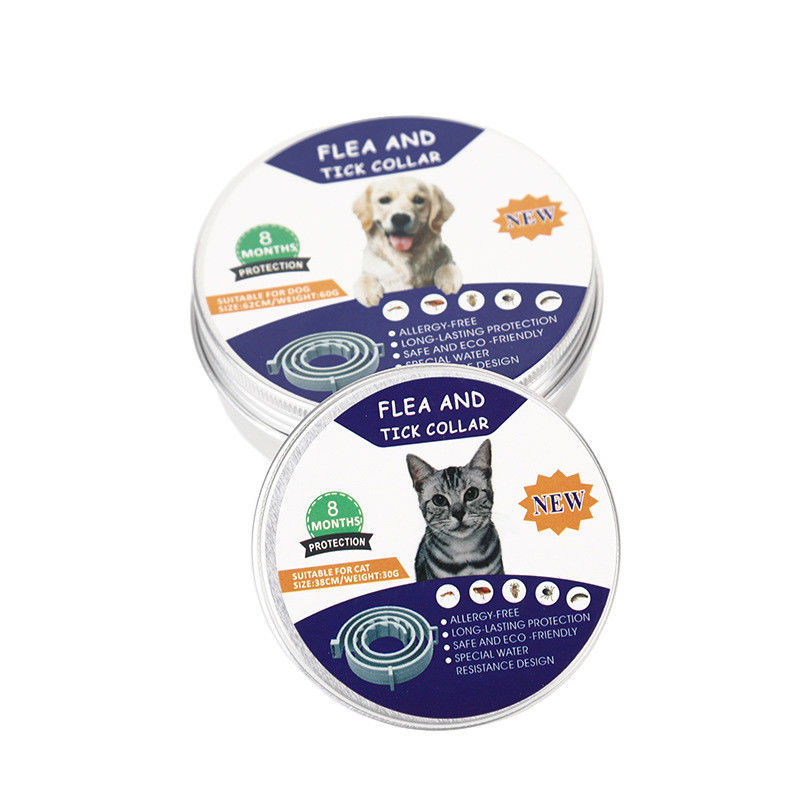 Das Hallupets-Haustier-Pflegen bearbeitet justierbaren Floh und 8-monatige Katzen Tick Collar For Puppiess