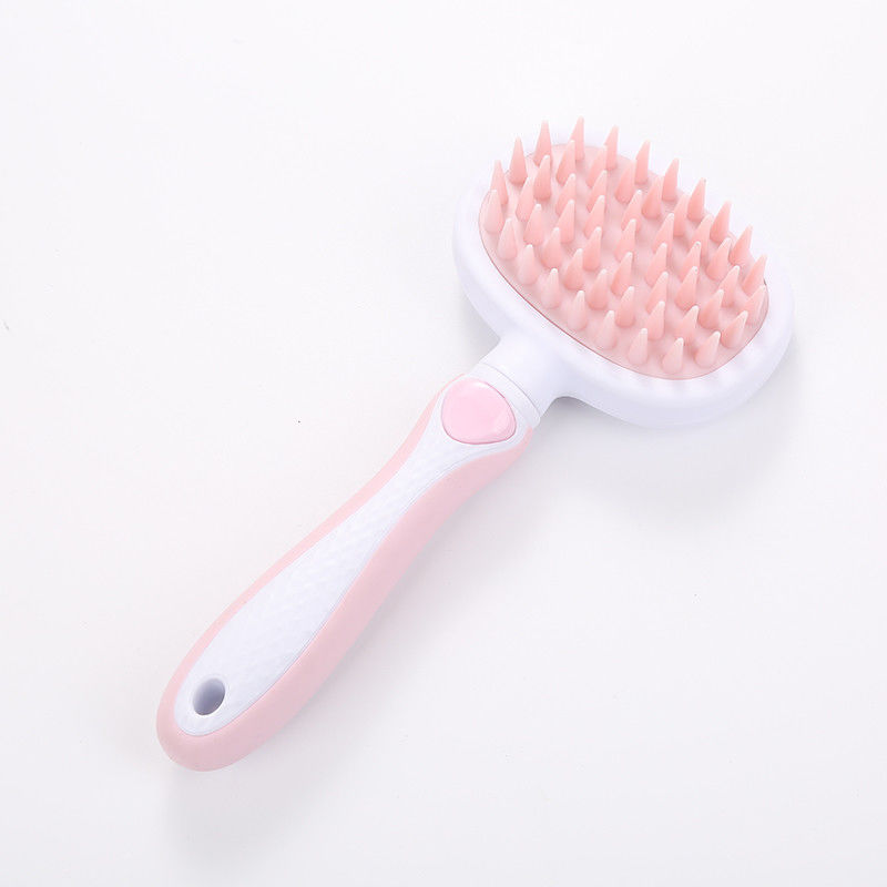 Weiche Zahn-Hundemassage bürsten 92g 19.5*9*5cm Cat Grooming Brush Comb