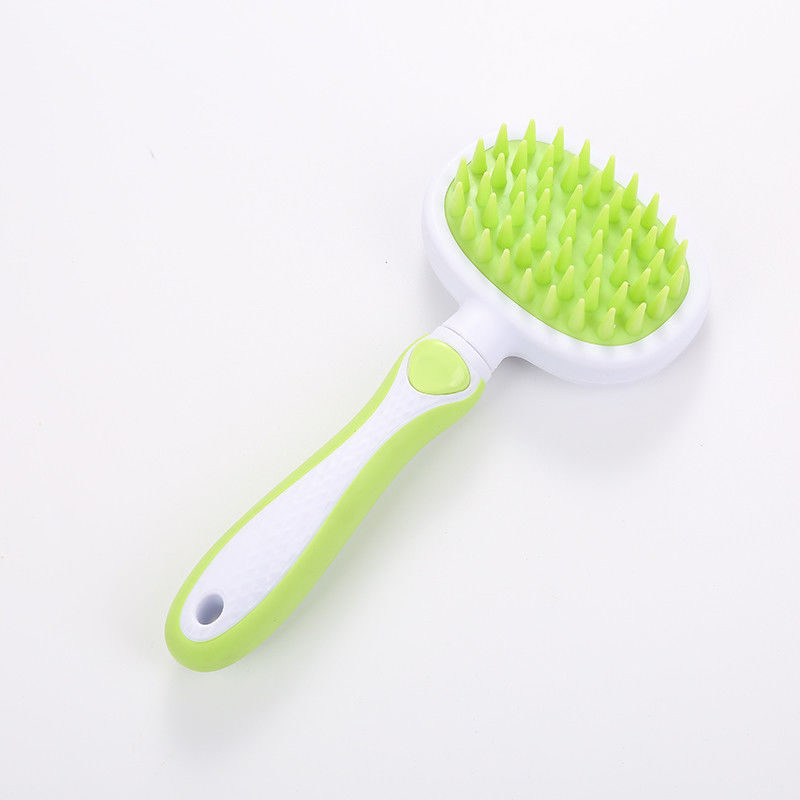 Weiche Zahn-Hundemassage bürsten 92g 19.5*9*5cm Cat Grooming Brush Comb