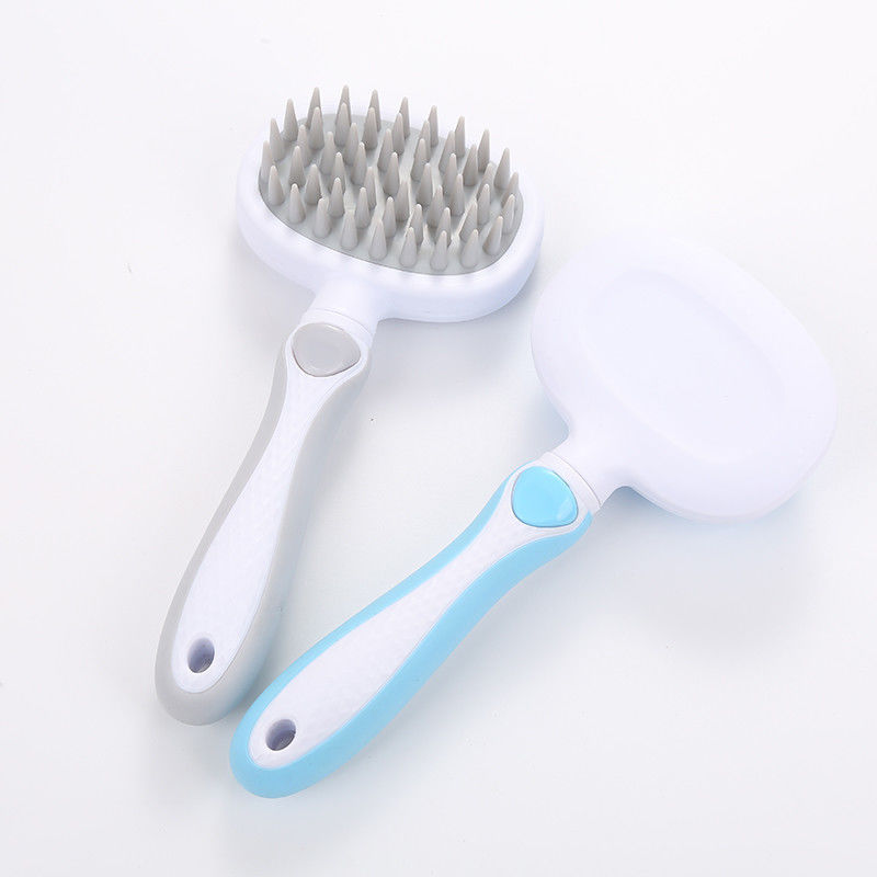Weiche Zahn-Hundemassage bürsten 92g 19.5*9*5cm Cat Grooming Brush Comb