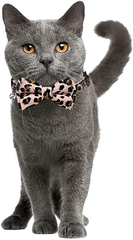 Abgespaltene Schnallen-Cat Collar Bells With Cute-Fliege für Kitty Small Dogs Adjustable