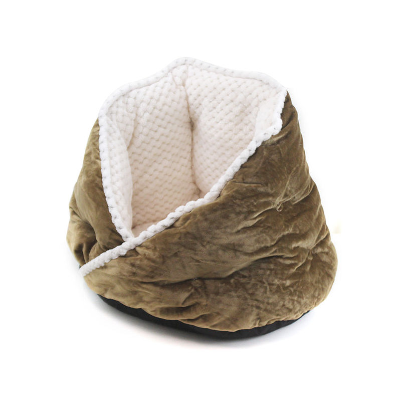 Plüsch-warmes Weiche Cat Dog Bed Washable Pets betten tiefer Schlaf-Katzen, die Hunde aushöhlen