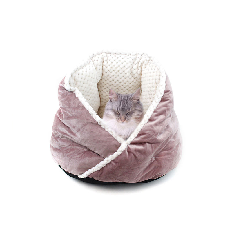 Plüsch-warmes Weiche Cat Dog Bed Washable Pets betten tiefer Schlaf-Katzen, die Hunde aushöhlen