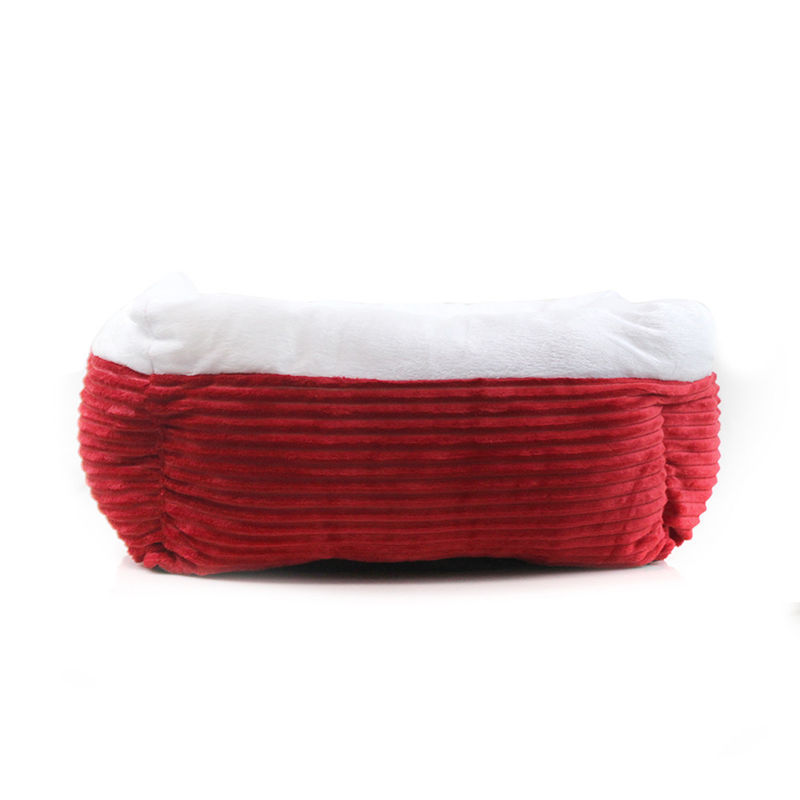 Rechteck-Plüsch-Hunde-Cat Bed Self-Warming Deep Sleep-Haustier betten Kordsamt-Haustiere betten waschbares bequemes Hundesofa