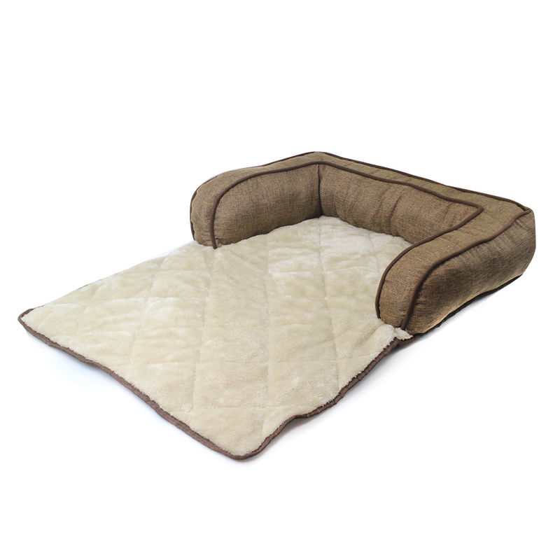 Mehrfunktionales Breathable flaumiges geglaubtes Hundebett-Haustier betten schmutzfestes Luxushaustier Sofa Cushion für das Haustier-Schlafen