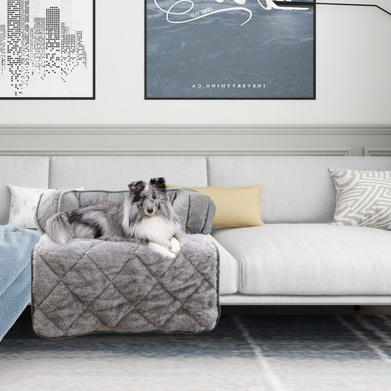 Mehrfunktionales Breathable flaumiges geglaubtes Hundebett-Haustier betten schmutzfestes Luxushaustier Sofa Cushion für das Haustier-Schlafen
