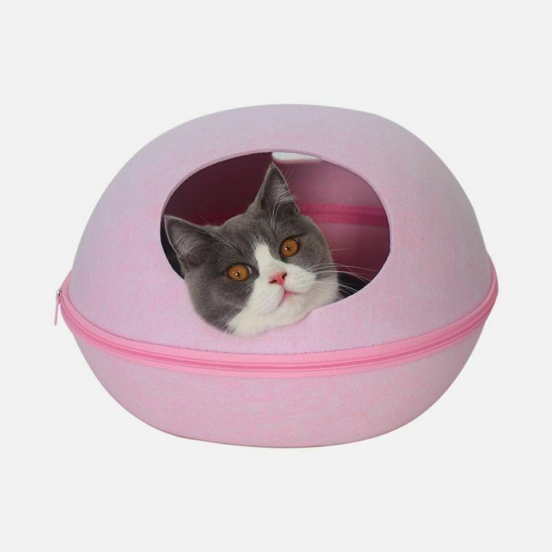 Umweltfreundlicher Breathable netter abnehmbarer Ei-Form-Hund Cat Cave Bed für Haustier-Versorgungen