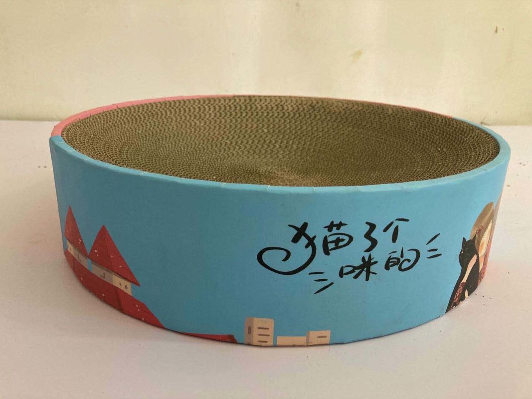 2 In1 dauerhafte Runde Cat Scratcher Bed Pad u. Aufenthaltsraum 1000g