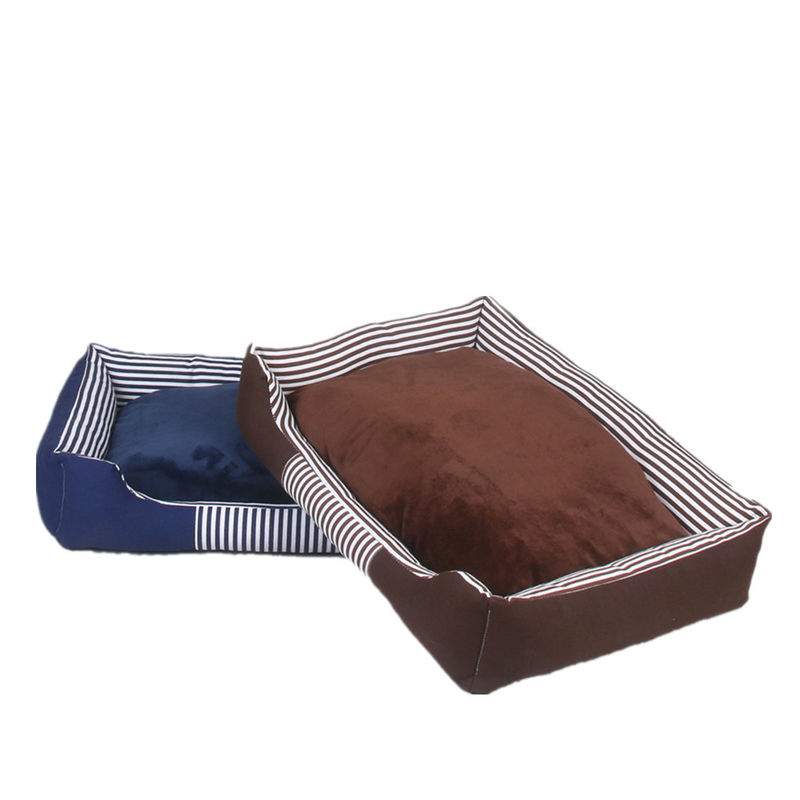 Baumwolle 1800g pp., die bequemes Haustier-Bett-wasserdichtes unteres Segeltuch-Haustier-Bett füllt