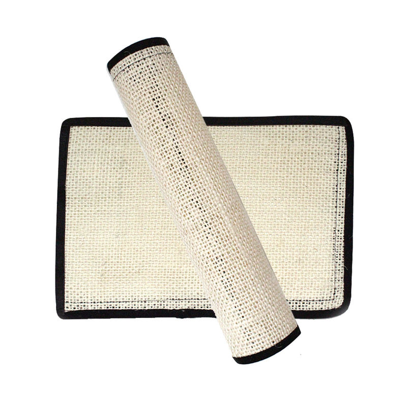 Elfenbein-Farb-Cat Scratch Board Protect Table-Bein-Sisals-Hanf Cat Claw Toy
