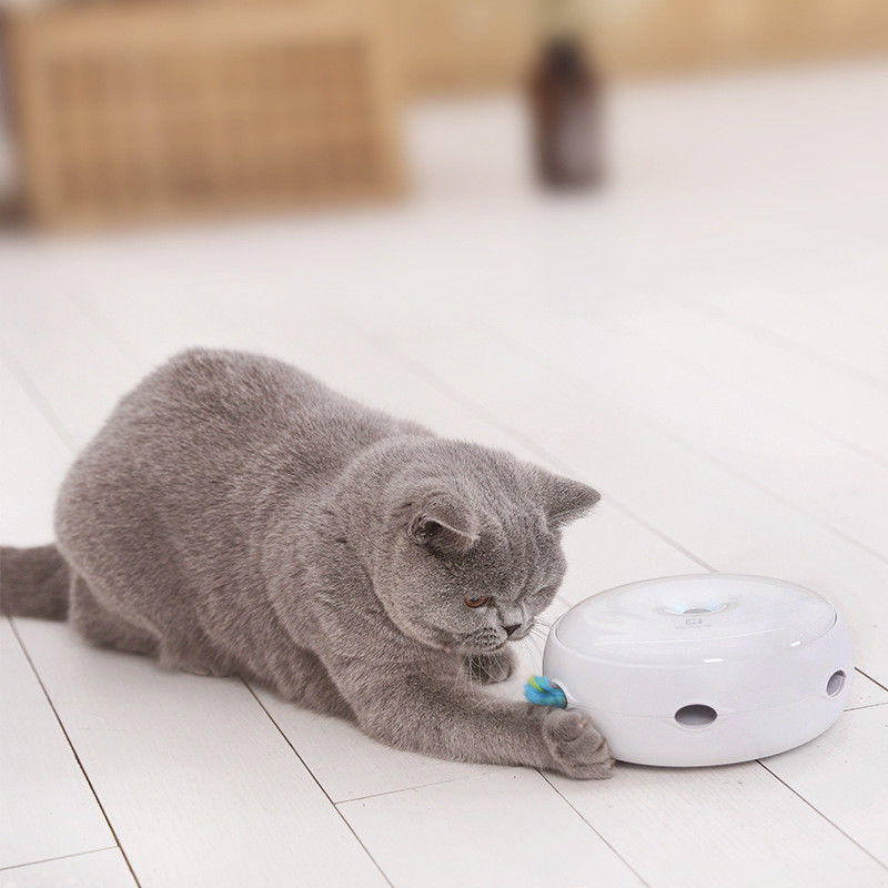 Elektrische intelligente Rotation automatische Cat Toy Feather Cat Toy