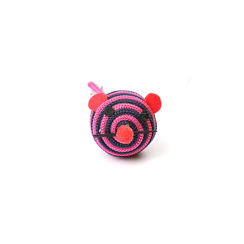 Nylonmäuse schnur-Seil-Bell Cat Pet Toys With A fangen Cat Mouse Toy