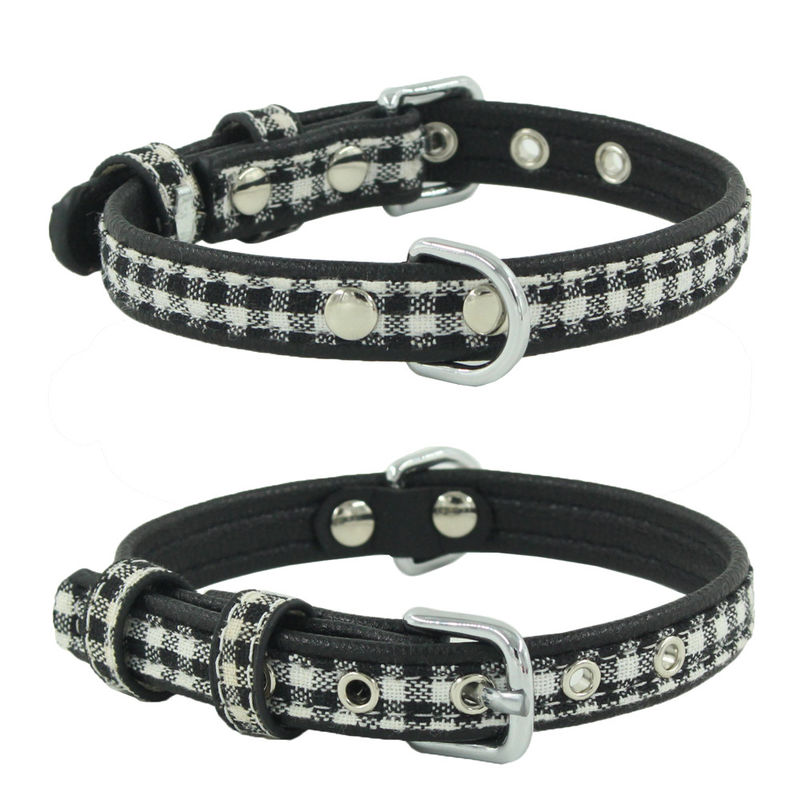Kundengebundener Druck personifizierte Logo Dog Collar Adjustable Pet-Hundhals-Gurt