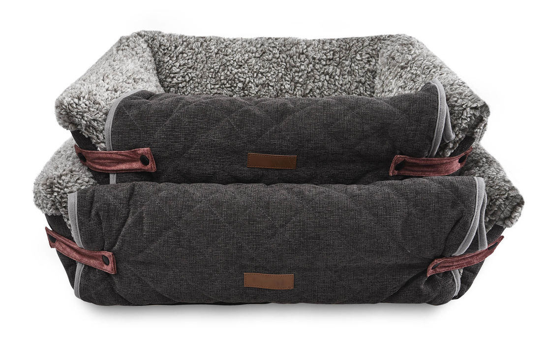 Abnehmbare Grey Dog Sofa Cushion With entfernbare Matte Flip Cover Comfortable Pet Beds