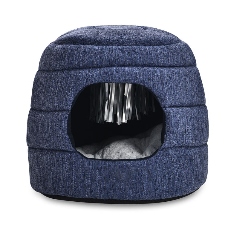 2 in 1 faltbaren Fördermaschinen Cat Bed Sustainable Breathable Animals Cat Tent House Cat Cave
