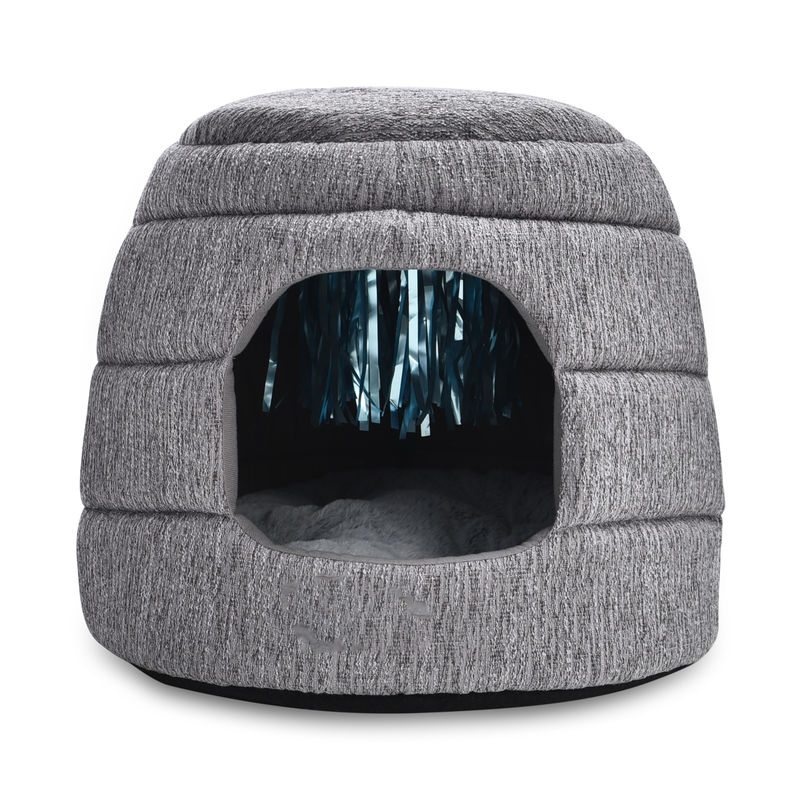 2 in 1 faltbaren Fördermaschinen Cat Bed Sustainable Breathable Animals Cat Tent House Cat Cave