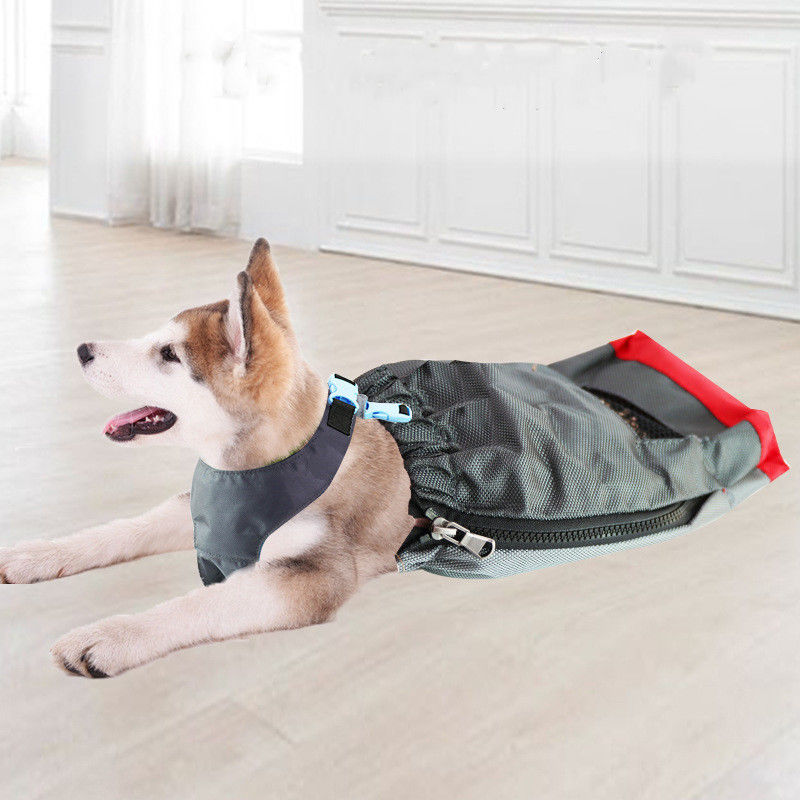 Breathable Hundewiderstand-Tasche für gelähmte Haustier-Fördermaschinen-Tasche schützen Kasten-Glieder 100g