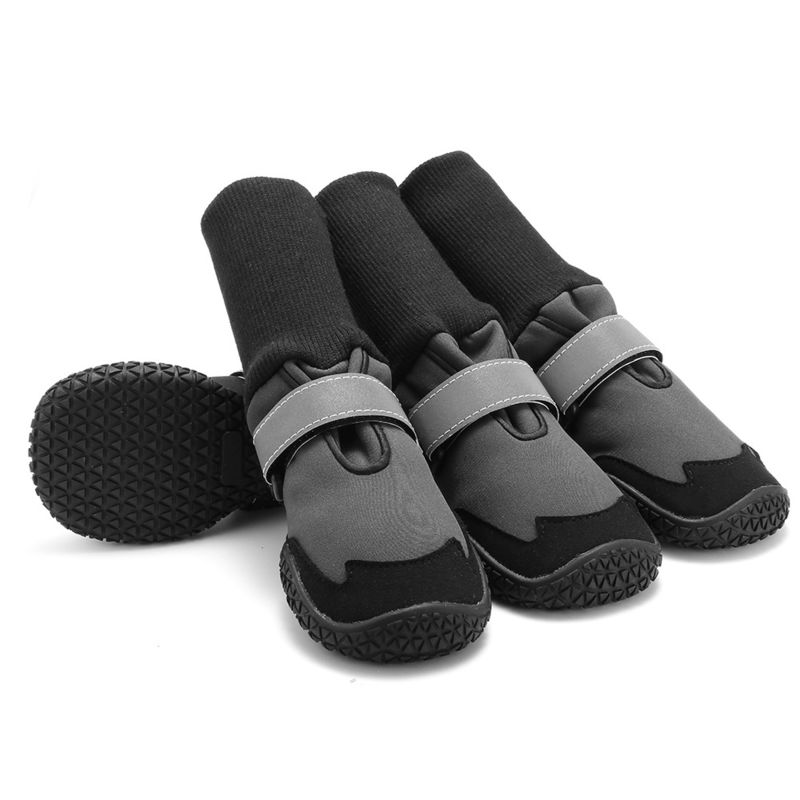 Antibeleg-wasserdichte Haustier-Stiefel Paw Protectors 190g