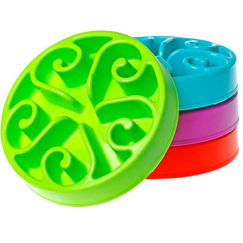 Nicht rollt Beleg-Haustier-langsame Zufuhr 20.5*3.5cm für Katzen-Hunde