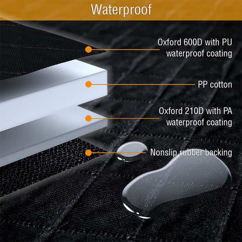 Kundenspezifischer Luxus-Oxford-Stoff-wasserdichte Hundeauto-Sitzbezüge für Suv-Hängematte 1.4KG