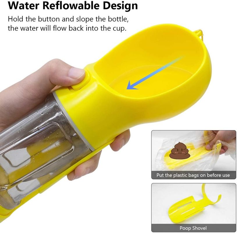 Tragbarer überschüssiger Taschen-Halter der Hundetrinkflasche-300ML