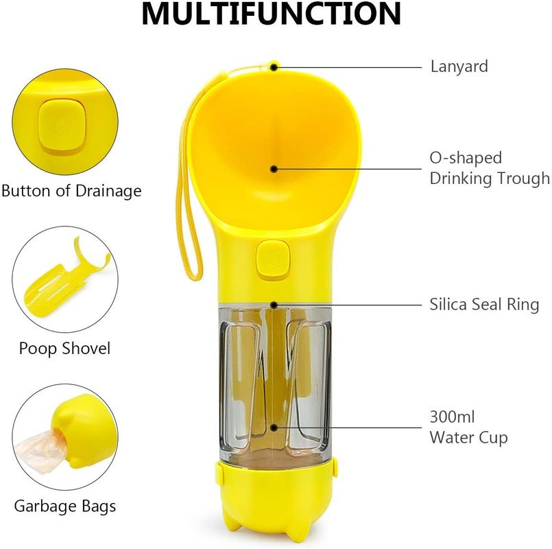 Tragbarer überschüssiger Taschen-Halter der Hundetrinkflasche-300ML