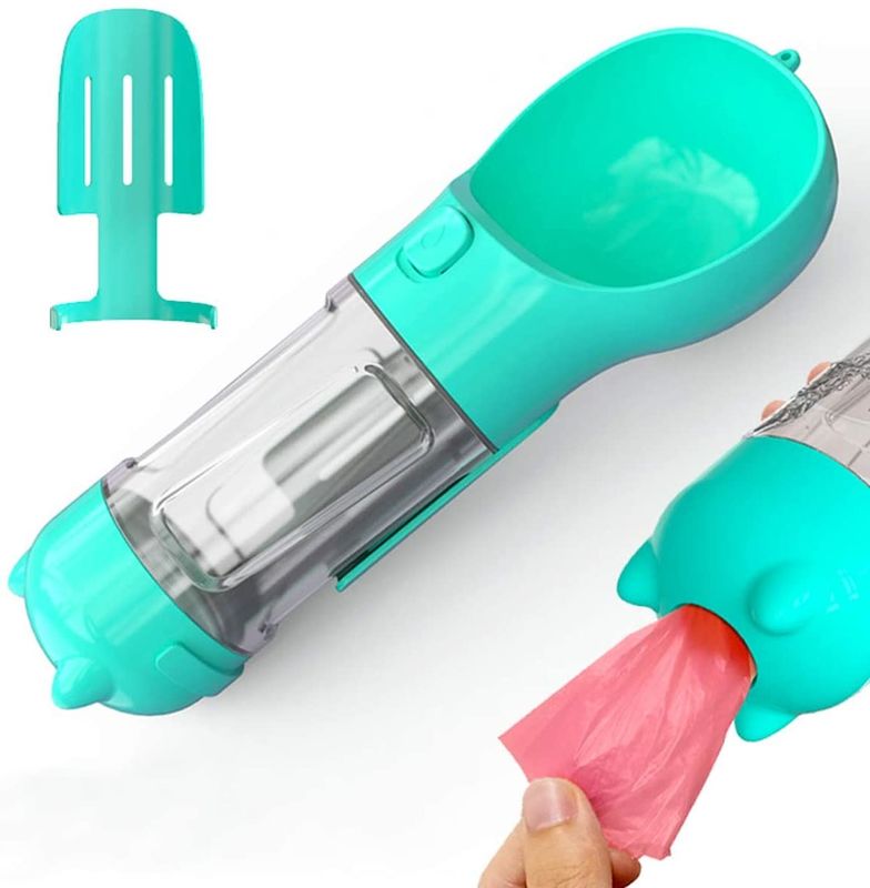 Tragbare Reise-Wasser-Flaschen-Becherspender-Haustier-Tränke der Hund500ml