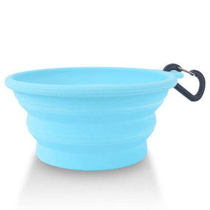 Silikon-Hundewasser-Schüssel-Cat Food Water Custom Dog-Schüssel Hallupets zusammenklappbare