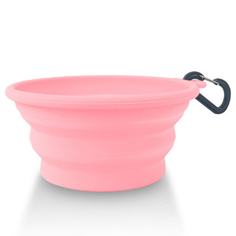Silikon-Hundewasser-Schüssel-Cat Food Water Custom Dog-Schüssel Hallupets zusammenklappbare