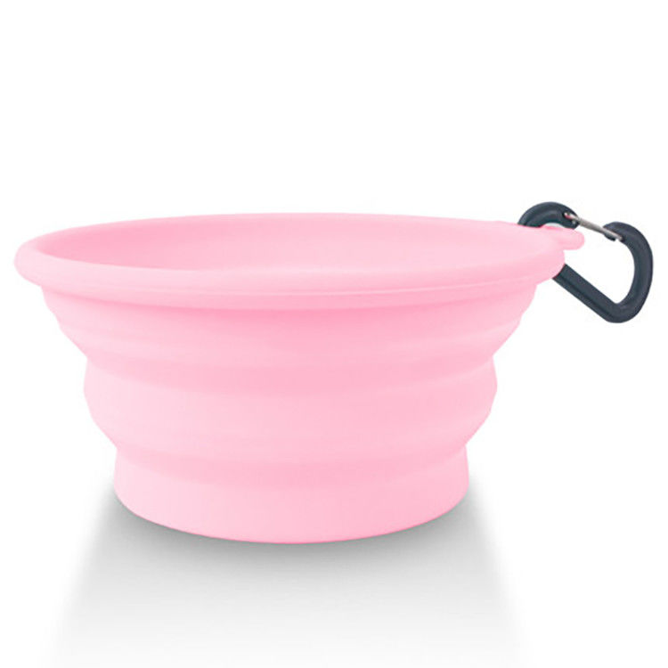 Silikon-Reise-Wasser-Schüssel im Freien für Hunde-Cat Dog Food And Water-Schüssel