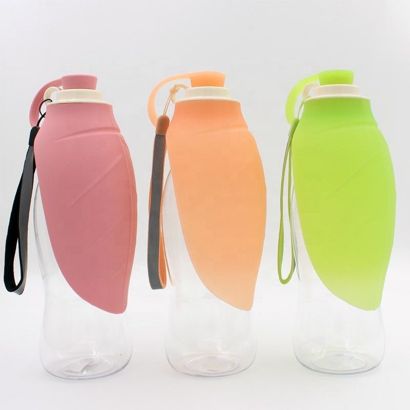 Blatt-Leck-Beweis-Haustier-Wasserspender-Flasche 580ml 20OZ