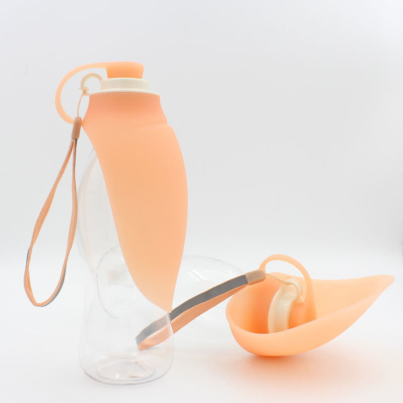 Blatt-Leck-Beweis-Haustier-Wasserspender-Flasche 580ml 20OZ