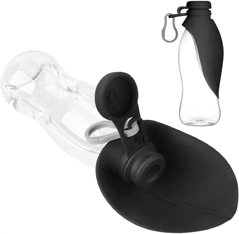 tragbarer Wasserspender-Behälter des Haustier-20Oz und Zufuhr-Schüssel für Hunde