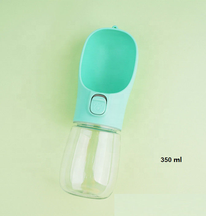Reise-Getränk-Carre Cup Leak Proof Dog-Schüssel-Wasser-Flasche für BPA im Freien freies 350ML