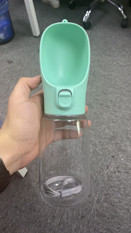 12 Unze-Falten-Hundewasser-Flasche mit Zufuhr für das Haustier-gehende wandernde Reisen im Freien