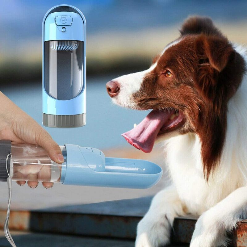 Wasser-Flasche ABS 300ml Ourdoor faltbare Hunde