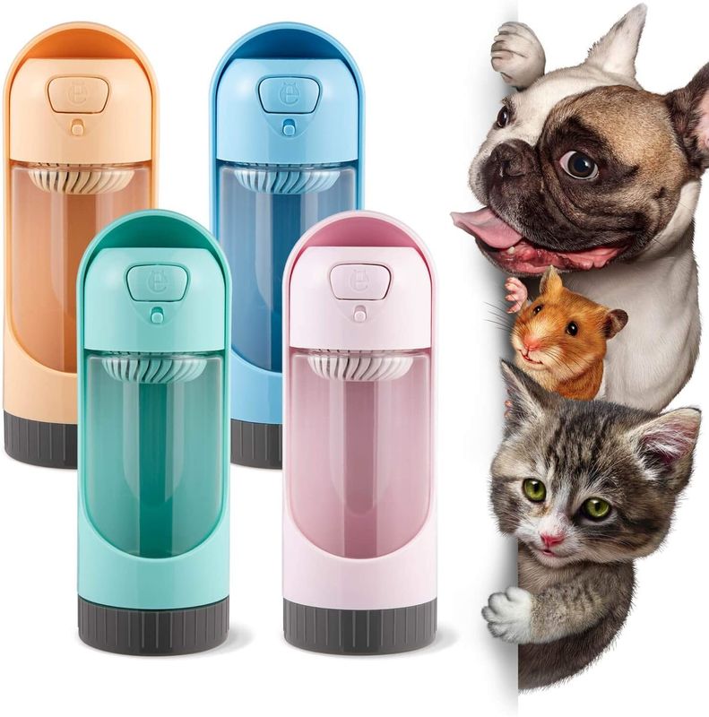 Tragbare faltbare Hundewasser-Flasche mit Filter-Leck-Beweis-Reise-Wasser-Flasche für Hunde