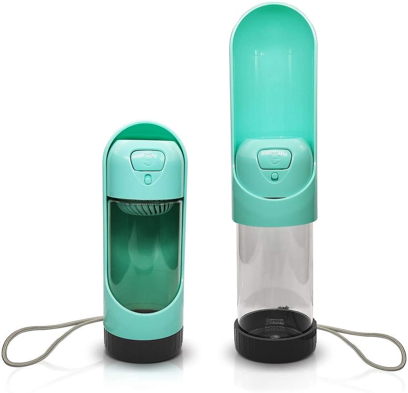 Tragbare faltbare Hundewasser-Flasche mit Filter-Leck-Beweis-Reise-Wasser-Flasche für Hunde